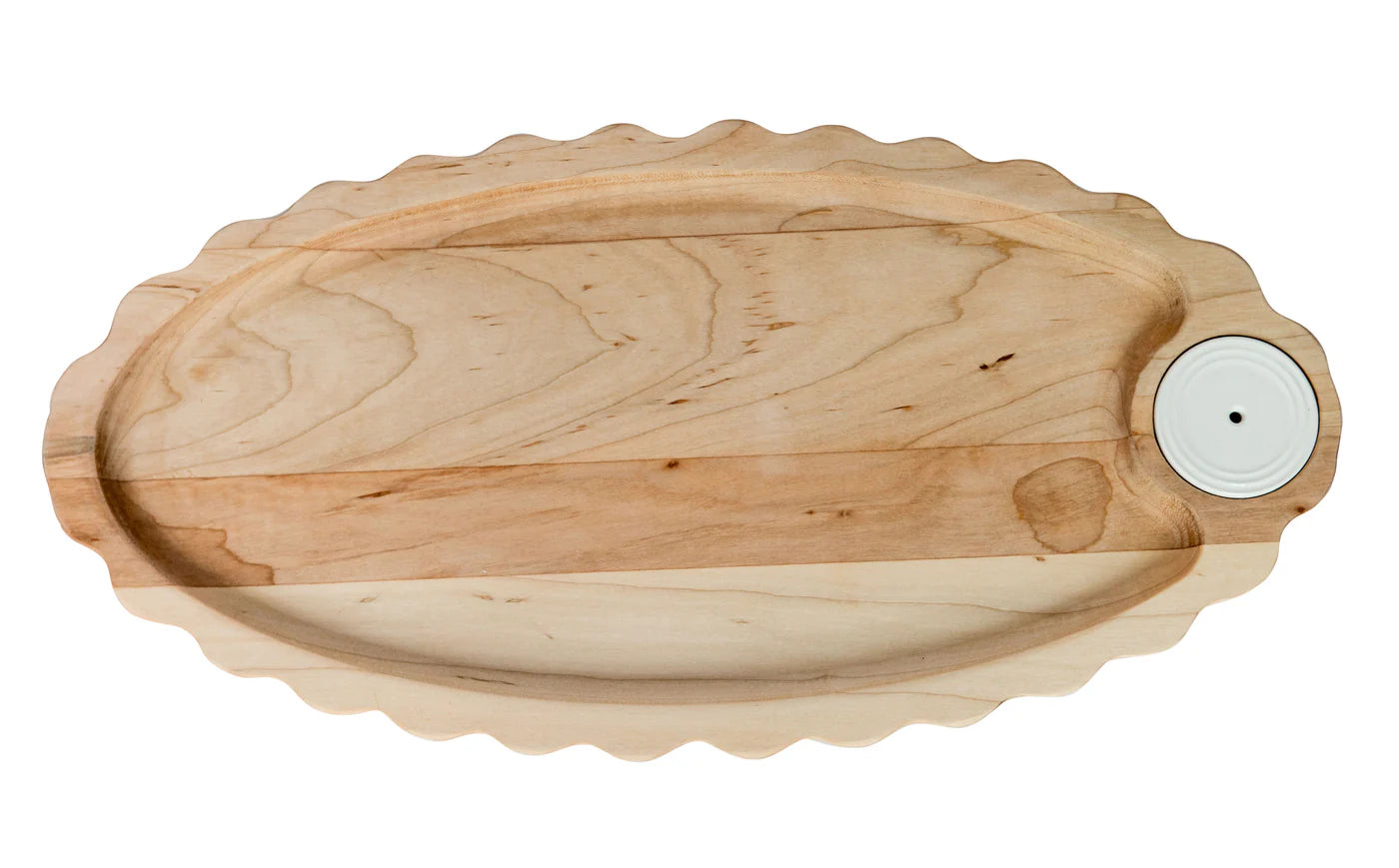 Limited Edition Maple Scalloped Anniversary Tray