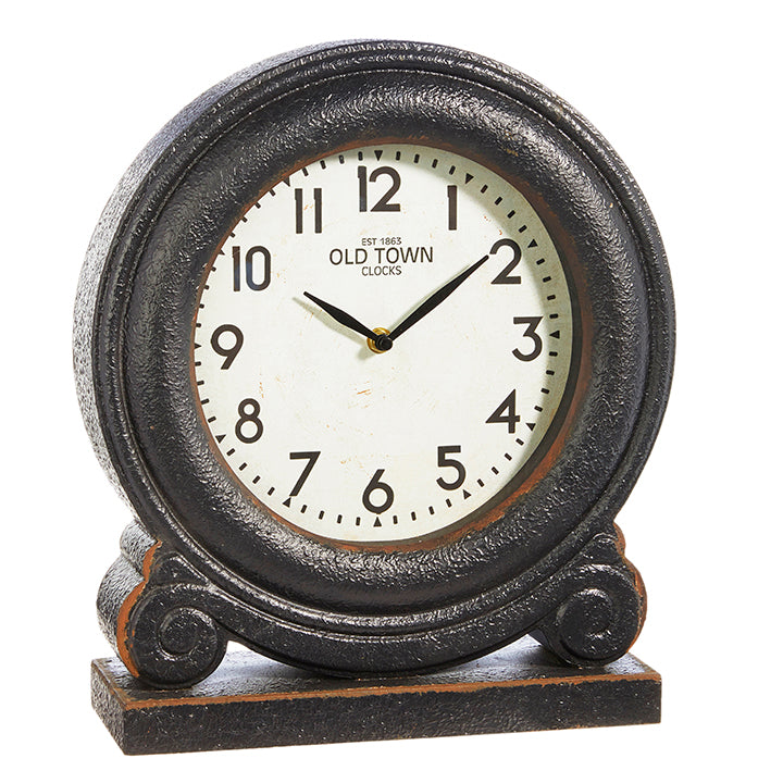 14.25" Black Clock