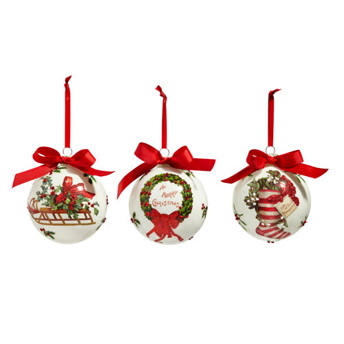 Christmas Wishes Ball Ornament