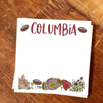 Columbia, SC Chunky Notepad