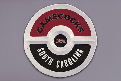 Gamecock Melamine Chip and Dip