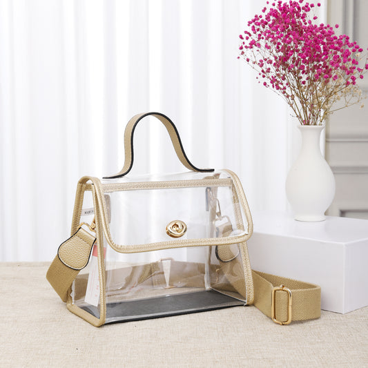 Clear Top Handle Crossbody