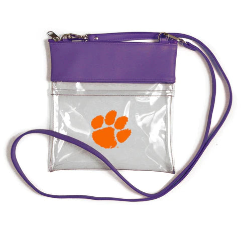 Clear Gameday Crossbody - Clemson