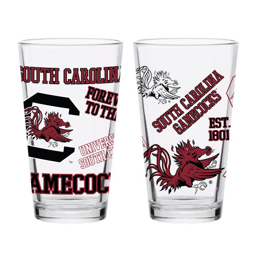 16oz USC Medley Pint Glass