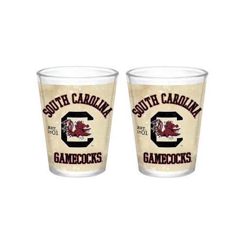 2oz USC Retro Shotglass