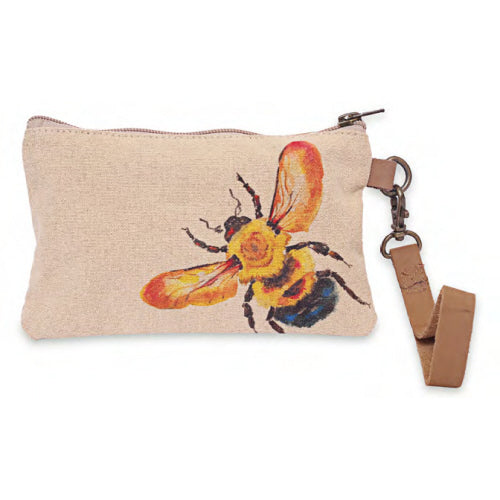 Canvas Wristlet