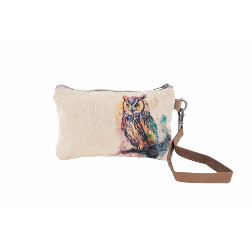 Canvas Wristlet