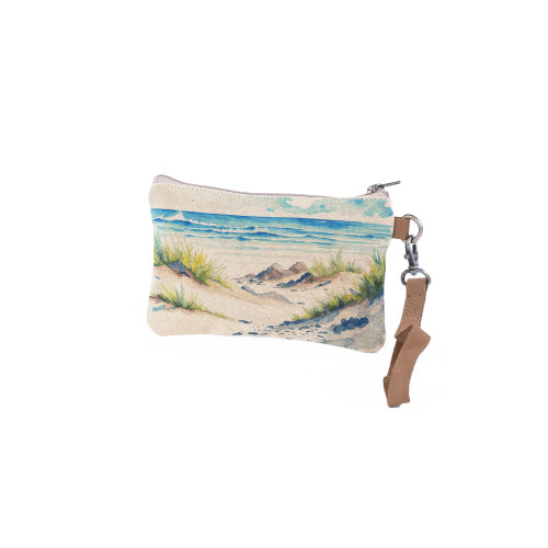 Canvas Wristlet