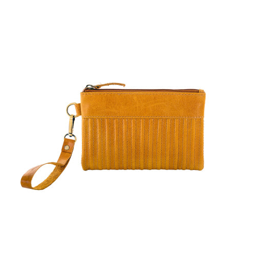 Genuine Leather Wristlet