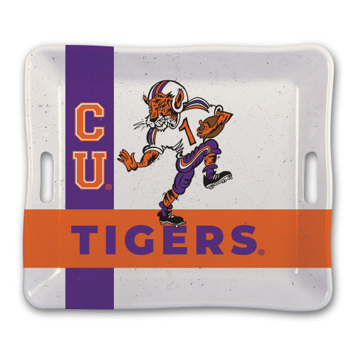 Clemson Melamine Tray