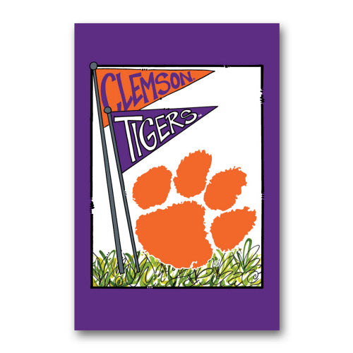 Flag Clemson Mascot