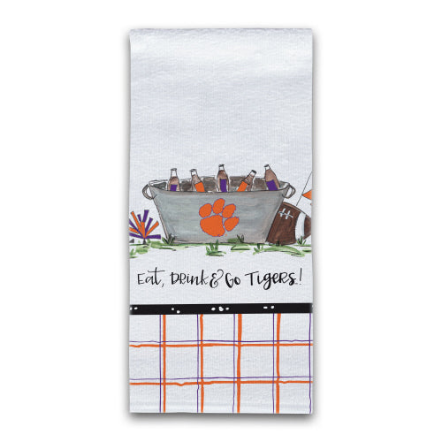 Towel Clemson Eat Drink