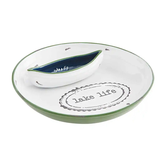 Lake Life Chip And Dip Set