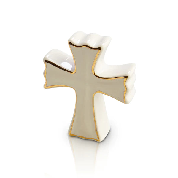 Mini white cross