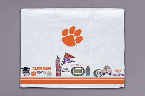 Clemson Icon Towel