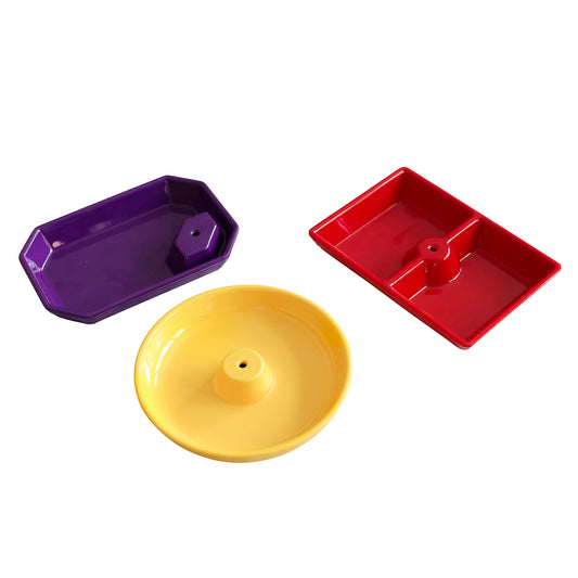 Melamine Dainty Dishes - Brights