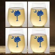 Stemless Wine 2PK  - Palmetto M